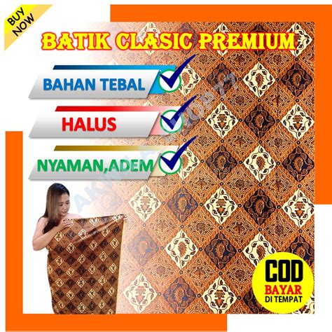 Jual Kain Batik Jarik Solo Premium Motif Sidoasih Bahan Halus Adem