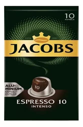 Cápsulas Nespresso Compatibles Café Jacobs Espresso Intenso MercadoLibre