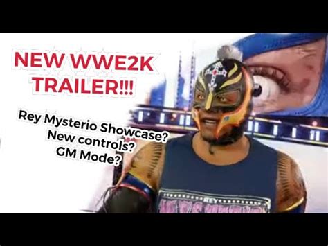 New Wwe K Trailer Rey Mysterio Showcase Mode Youtube