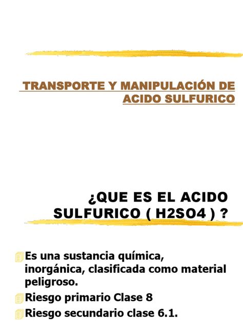 PDF Curso De Acido Sulfurico DOKUMEN TIPS