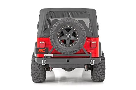 2017 Jeep Wrangler Rear Bumper With Tire Carrier