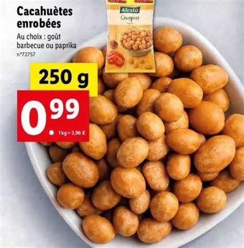 Promo Cacahuetes Enrobees Chez Lidl Icatalogue Fr