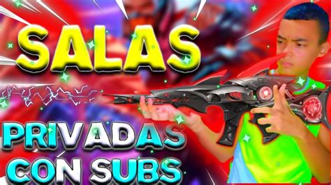 DIRECTO DE FREE FIRE EN VIVO ALOK PASES SALAS PRIVADAS