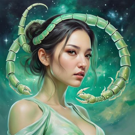 Mulher Do Signo Escorpião - Um desenho de uma mulher escorpião signo do zodíaco escorpiões | Foto ...