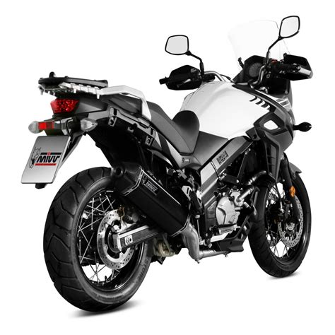 Silencieux Mivv Speed Edge Inox Noir Suzuki V Strom Pi Ces