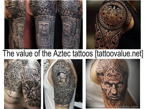 Aztec Warrior Tattoos Designs