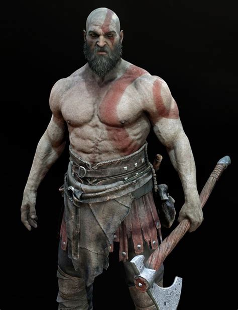 Kratos God Of War Pose