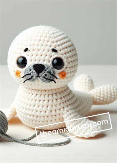 Crochet Baby Seal Amigurumi Idea The Amigurumi