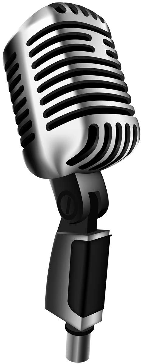 Microphone Transparent Background