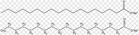 Sodium Stearate Stearic Acid Chemical Compound Chemistry Structural