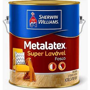 Tinta Acr Lica Fosco Metalatex Sherwin Williams Erva Doce L