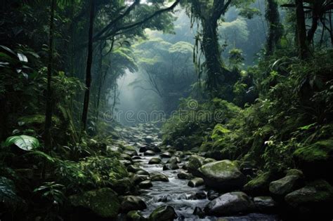 Asian Tropical Rainforest Asian Tropical Jungle Rainforest In Daytime Neural Network Ai