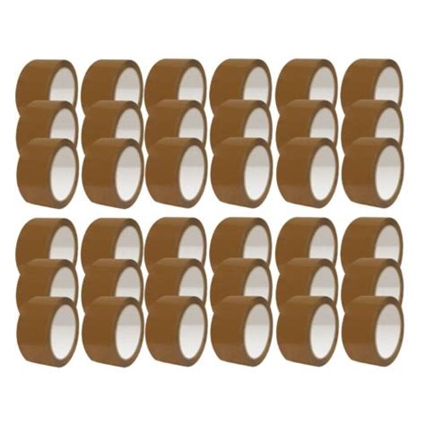 Strong Brown Buff Parcel Packing Tape Packaging Box Sealing Mm X M