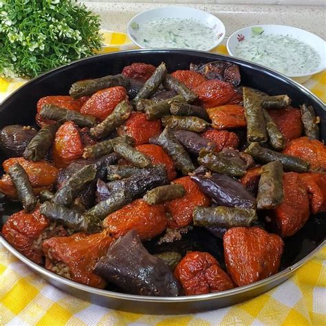 Etli Sumakl Arap Dolmas Nefis Lezzetler Sitesi Yemek Yemek