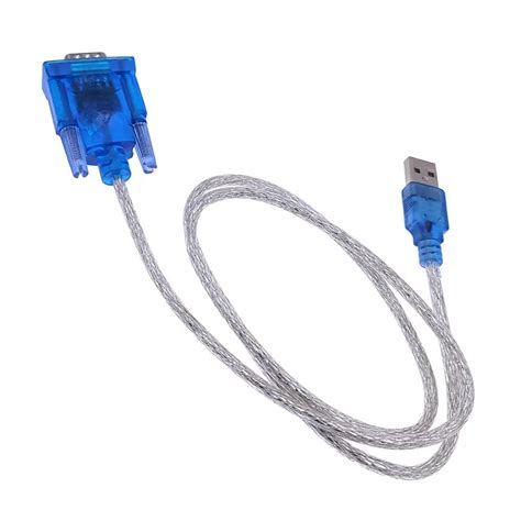 CH340 USB Do RS232 Portu Szeregowego 9 Pin DB9 Kabel Szeregowy Port