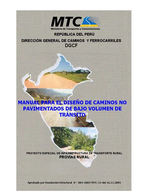 PDF Manual Del Mantenimiento De Carreteras DOKUMEN TIPS