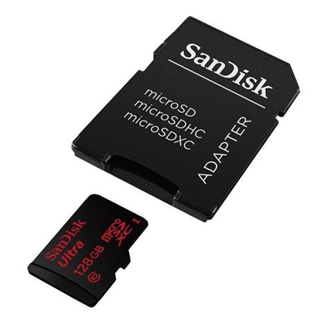 Buy Sandisk Ultra Micro SDHC Card 128 GB Class 10 Speed Upto 80MBPS