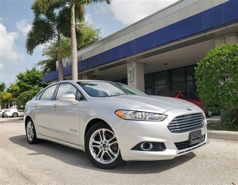 Used 2016 Ford Fusion Hybrid Se Fwd For Sale With Photos Cargurus