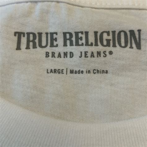 True Religion Embroidered Brand Logo Tee - Gem