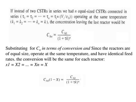 Ppt Cstr In Series And In Parallel Powerpoint Presentation Free