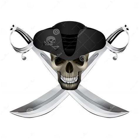 Pirate Symbol Jolly Roger Stock Vector Illustration Of Human 90915560