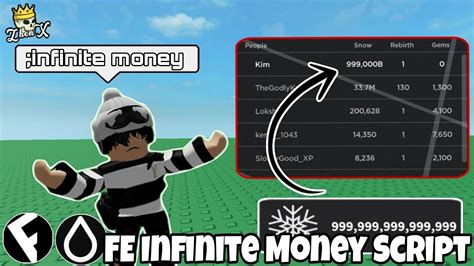 FE Infinite Money Script Hydrogen And Fluxus YouTube