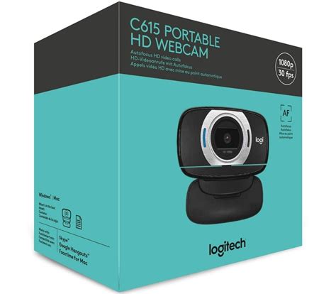 Logitech C Portable Hd Webcam Widescreen Full Hd P