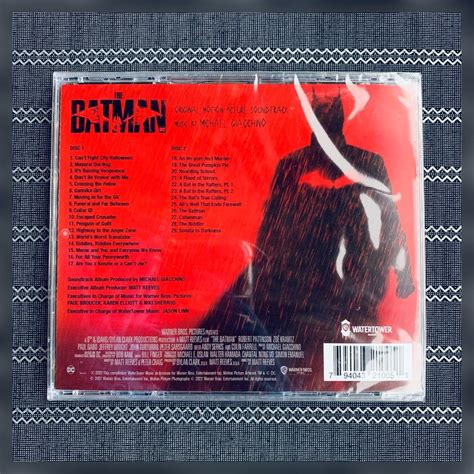 The Batman Original Motion Picture Soundtrack Imported Edition 2 CD