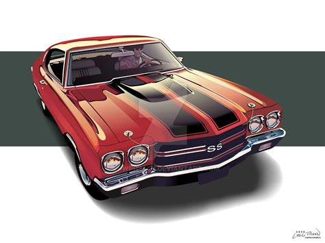 1970 Chevrolet Chevelle Ss By Crwpitman On Deviantart