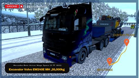 Metz F To Katowice PL Euro Truck Simulator 2 Mercedes Benz