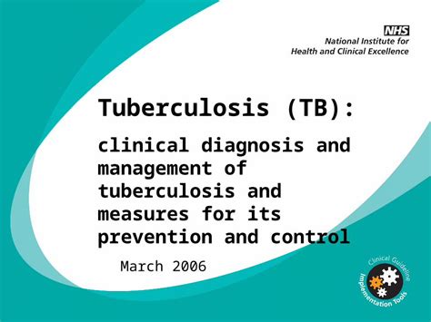 Ppt Tuberculosis Tb Clinical Diagnosis And Management Of