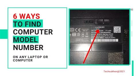 How To Find Computer Model Windows 10 6 Easy Ways Techsukhen Windows 10 Computer Model