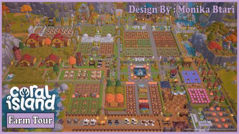 MIHA SAHL FARM TOUR DESIGN BY MonikabtariCoral Island YouTube