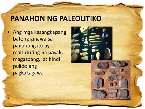 Mga Kagamitan Na Ginagamit Sa Panahon Neolitiko