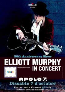 Elliott Murphy Celebra Su Cincuenta Aniversario En El Mundo De La