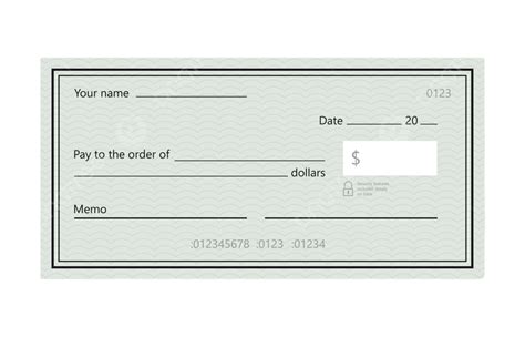 Imagens Modelo De Cheque PNG e Vetor, com Fundo Transparente Para ...