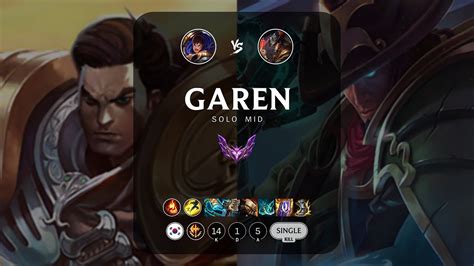 Garen Mid Vs Twisted Fate KR Master Patch 13 24 YouTube