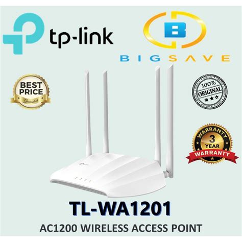 Tp Link Tl Wa Ac Wireless Access Point Shopee Malaysia