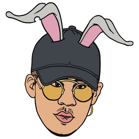 Bad Bunny Bad Bunny Svg Yo Perreo Sola Svg Bad Bunny Logo Inspire