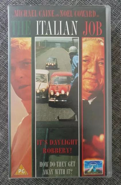 The Italian Job Vhs 1968 Original £600 Picclick Uk