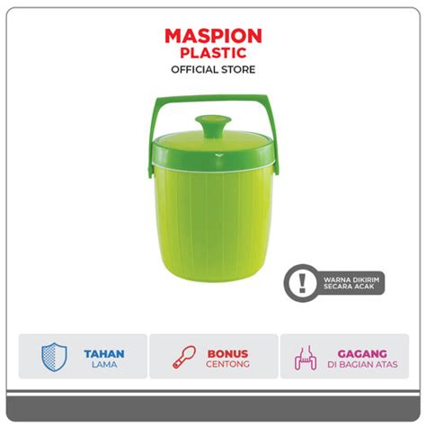 Promo Maspion Termos Es Nasi Panas Dingin Rice Ice Bucket USA 26