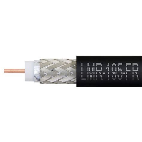 Times Microwave Lmr 195 Fr Low Loss Flexible Coax Cable Black Frpe Jacket