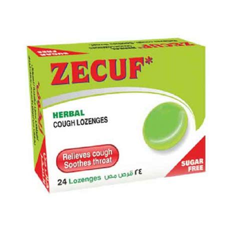 Zecuf Cough Lozenges Herbal Pieces