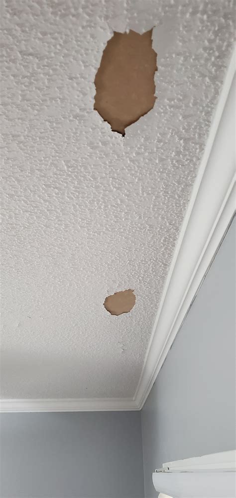 Cracked ceiling paint : paint