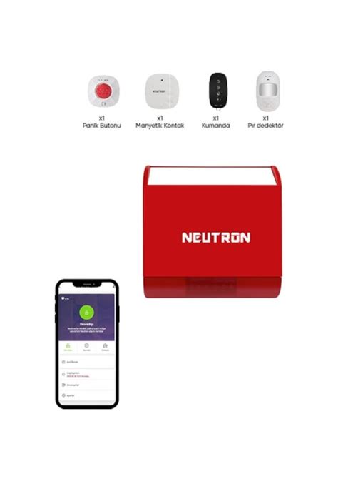 Neutron Ntl od 99wb Kablosuz Wifi Alarm Seti Fiyatları ve Özellikleri