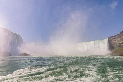 Niagara Watervallen Canada First Boat Cruise Tour Achter De