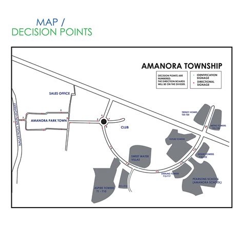 Amanora Park Town: Wayfinding on Behance