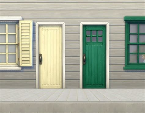 Mega Budget Delite Door Add Ons By Plasticbox Sims 4 Walls And Floors