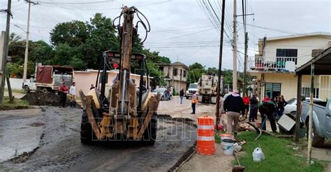 Hoy Tamaulipas Tamaulipas Atiende Comapa Sur Problema En La Calle