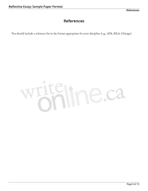 Reflective Essay Examples Reflective Essay Examples And What Makes